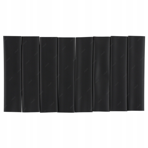 RURKI TERMOKURCZKI CZARNE KOSZULKI TERMOKURCZLIWE RÓŻNE ROZMIARY 127szt