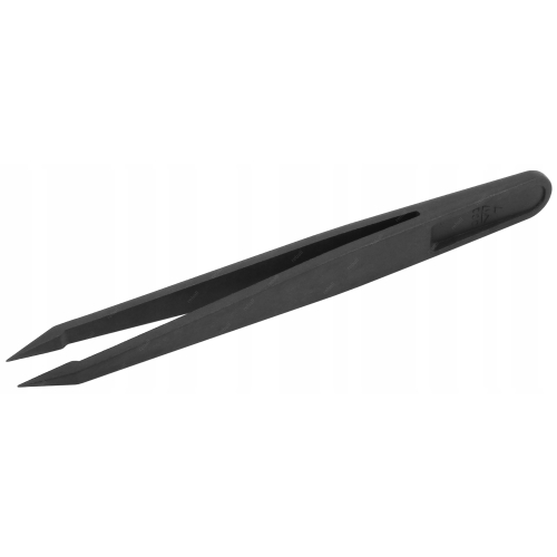 PĘSETA PRECYZYJNA PINCETA PLASTIKOWA BRWI PENSETA ANTYSTATYCZNA ESD 93302