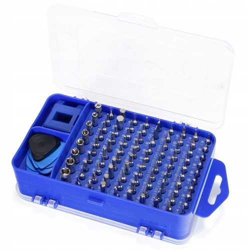 UNIWERSALNY ZESTAW ŚRUBOKRĘTÓW PRECYZYJNYCH WKRĘTAKI TORX OTWIERAKI- 115 EL