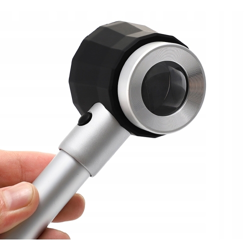 LUPA SPECJALISTYCZNA POMIAREM WIELKOŚCI 0,5 SZKŁO POWIĘKSZAJĄCE 4,5x 3xLED