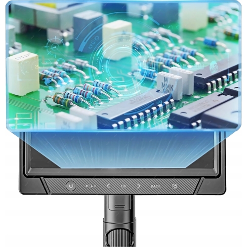 MIKROSKOP CYFROWY DLA ELEKTRONIKA KAMERA 12 MPix LCD 10.1