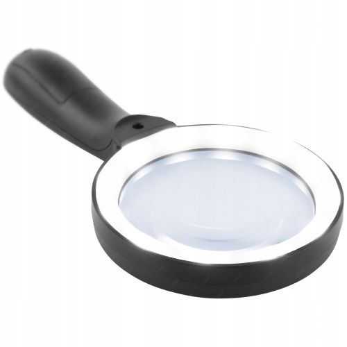 LUPA POWIĘKSZAJĄCA DO CZYTANIA SZKŁO POWIĘKSZAJĄCE 10x MOCNE DIODY LED X12