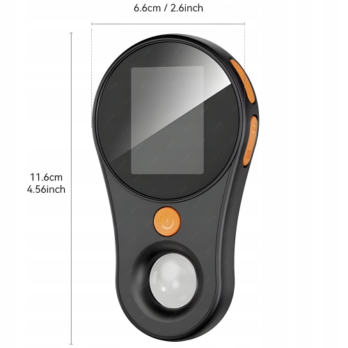 CYFROWA LUPA 500X MIKROSKOP 1080P 8xLED LCD 2