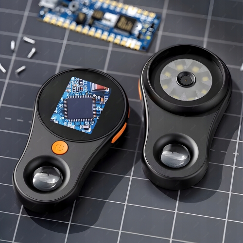 CYFROWA LUPA 500X MIKROSKOP 1080P 8xLED LCD 2