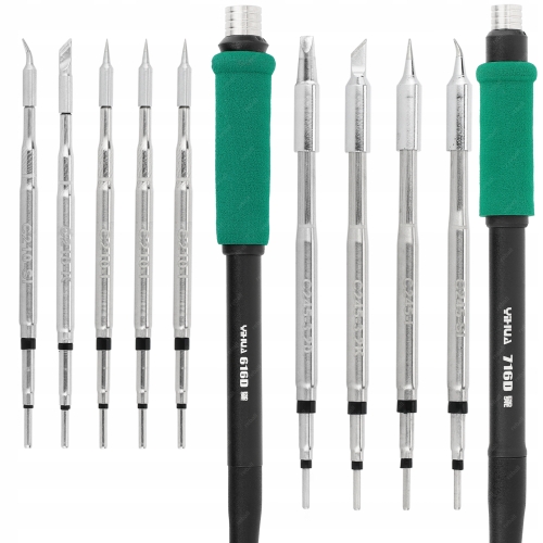 ZESTAW STACJA LUTOWNICZA LUTOWNICA HOT AIR YIHUA 992D-II 6x C245 C210 W575