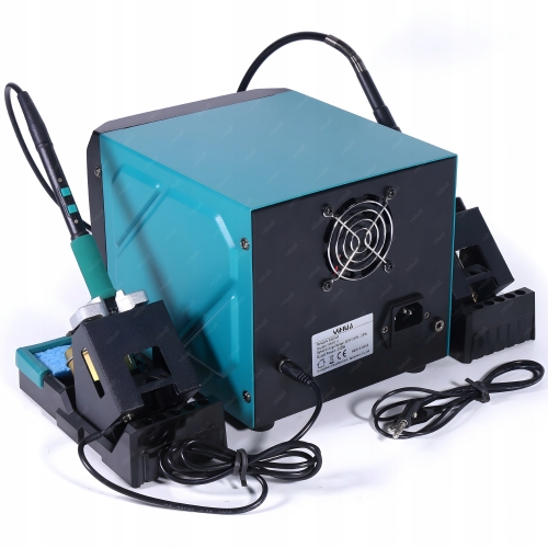 ZESTAW STACJA LUTOWNICZA LUTOWNICA HOT AIR YIHUA 992D-II 6x C245 C210 W575