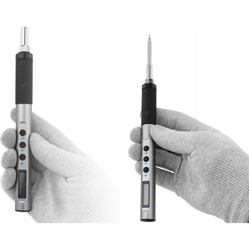 PROGRAMOWALNA LUTOWNICA PRECYZYJNA KOLBOWA USB-C PTS100 OLED T12 65W GR BC2