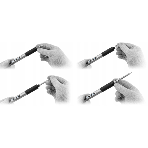 PROGRAMOWALNA LUTOWNICA PRECYZYJNA KOLBOWA USB-C PTS100 OLED T12 65W GR BC2