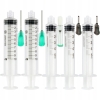 ZESTAW DOZOWNICZY 5x STRZYKAWKA 5x IGŁA 2x BUTELKA Z PĘDZELKIEM LDPE 60ml