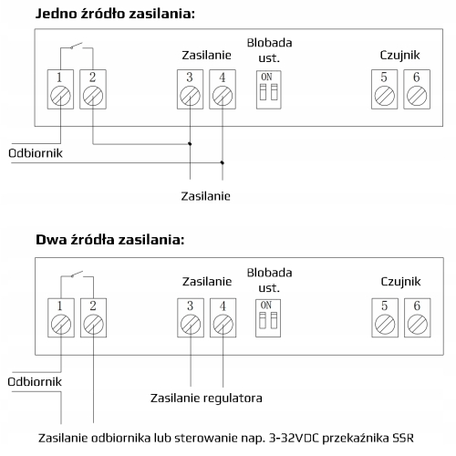 STEROWNIK REGULATOR TEMPERATURY Z CZUJNIKIEM - 230V 5A 1000W WILLHI WH1603