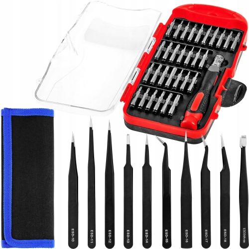 31x ZESTAW BITÓW BITY WKRĘTAKI UCHWYT 10x PĘSETA