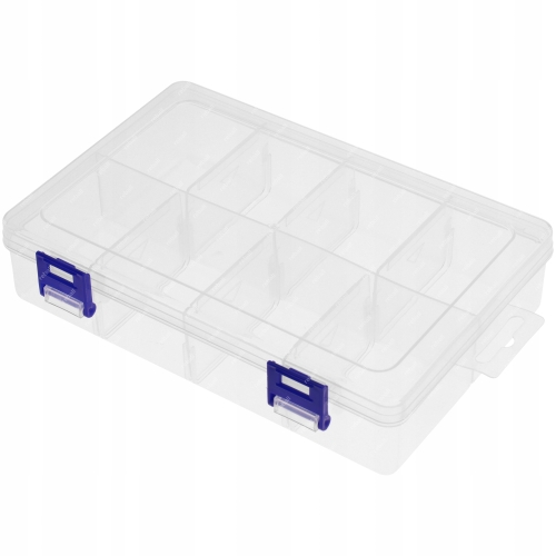 PUDEŁKO ORGANIZER NA DROBNE ELEMENTY ŚRUBKI ELEKTRONIKĘ BITY LEDY RT0306