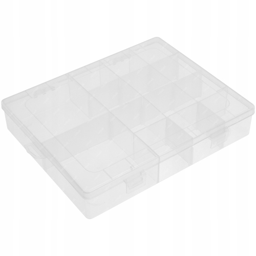 PUDEŁKO ORGANIZER NA DROBNE ELEMENTY ŚRUBKI ELEKTRONIKĘ BITY LEDY RT0309