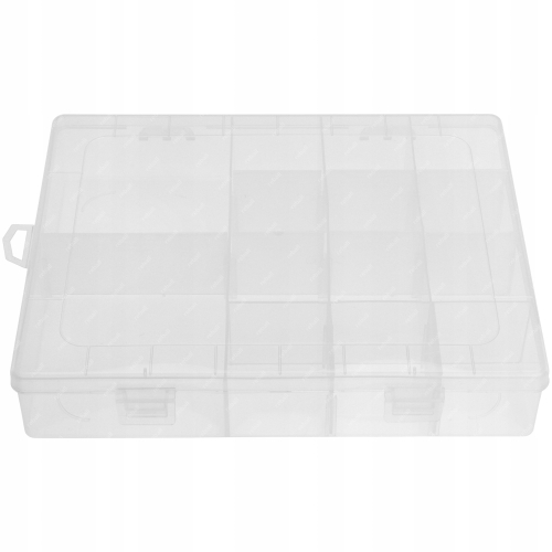 PUDEŁKO ORGANIZER NA DROBNE ELEMENTY ŚRUBKI ELEKTRONIKĘ BITY LEDY RT0309