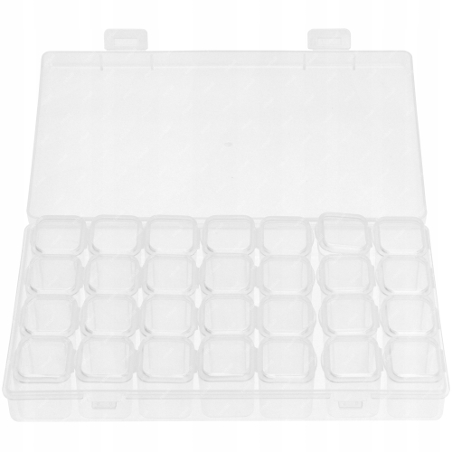 PUDEŁKO ORGANIZER NA DROBNE ELEMENTY ŚRUBKI ELEKTRONIKĘ BITY LEDY RT0310