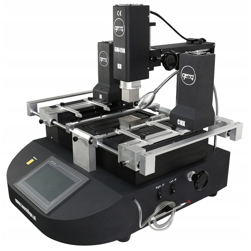 STACJA LUTOWNICZA BGA GM490 5,45kW LCD IR+ HOTAIR + KWARC SZKOLENIA PROFILE