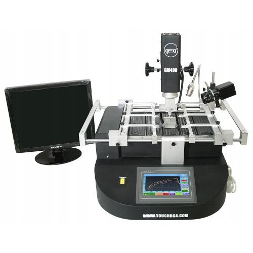 STACJA LUTOWNICZA BGA GM490 5,45kW KAMERA MONITOR
