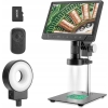 MIKROSKOP CYFROWY INSKAM 351-C +KAMERA 12MPix HD +MONITOR LCD 10.1" +30xLED
