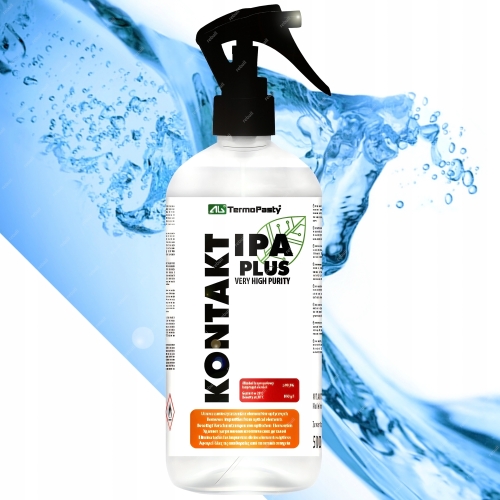 KONTAKT IPA PLUS 99,9% CZYSTY ALKOHOL IZOPROPYLOWY IZOPROPANOL 500ml SPRYSK