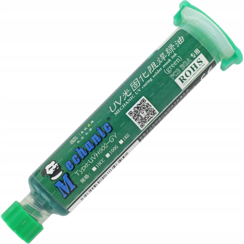 LAKIER UV MECHANIC UVH900-GY PCB MASKA LUTOWNICZA DO UTWARDZANIA ŚWIATŁEM