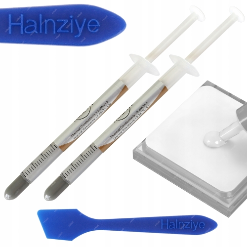 PASTA TERMOPRZEWODZĄCA Z DODATKIEM SREBRA SILVER HY750 HQ 2szt. + SZPATUŁKA