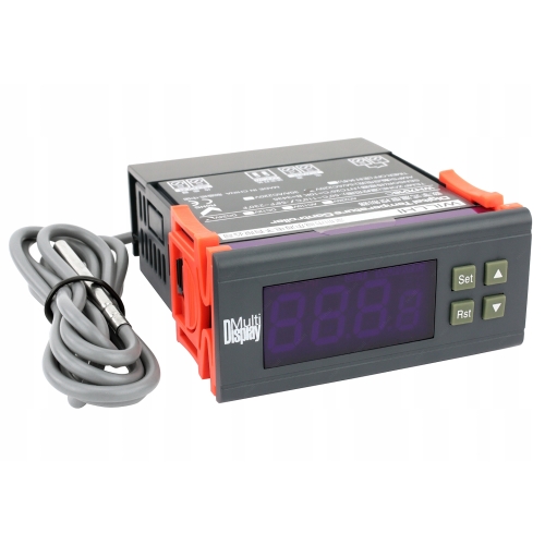 STEROWNIK REGULATOR TEMPERATURY Z CZUJNIKIEM- 24V 5A 1000W WILLHI WH7016C+