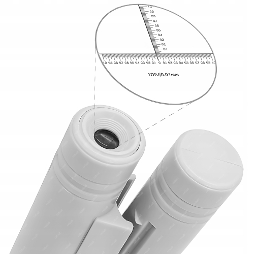 LUPA JUBILERSKA NUMIZMATYCZNA MIKROSKOP SZKŁO POWIĘKSZAJĄCE 80X LED TESTER