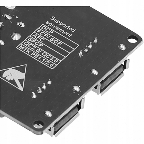 MODUŁ PRZETWORNICA NAPIĘCIA MINI ŁADOWARKA USB Q2.0/QC3.0 PŁYTKA XFW-KC42-2