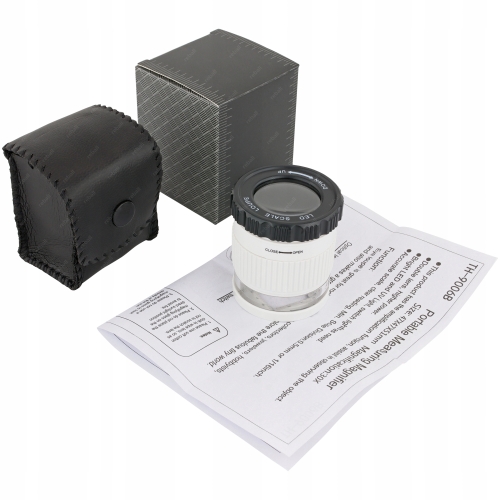 LUPA JUBILERSKA NUMIZMATYCZNA MIKROSKOP POWIĘKSZAJĄCA 30X LED UV RT0340