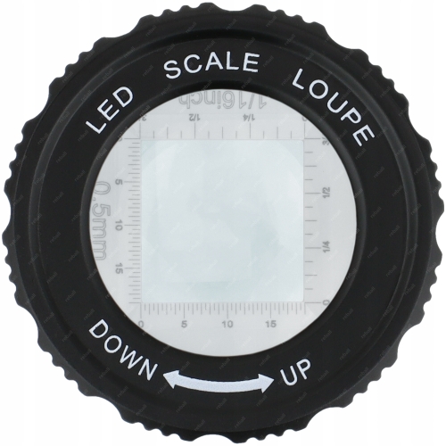 LUPA JUBILERSKA NUMIZMATYCZNA MIKROSKOP POWIĘKSZAJĄCA 30X LED UV RT0340