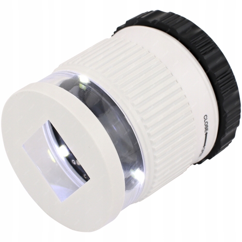 LUPA JUBILERSKA NUMIZMATYCZNA MIKROSKOP POWIĘKSZAJĄCA 30X LED UV RT0340