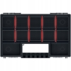 PUDEŁKO SKRZYNKA NARZĘDZIOWA ORGANIZER NA ŚRUBKI 12 PRZEGRÓDEK - 29x19x5cm