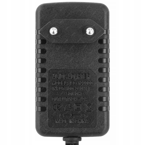 ZASILACZ 12V 2A 24W IMPULSOWY DC SIECIOWY UNIWERSALNY REBALL 2.5/5.5mm