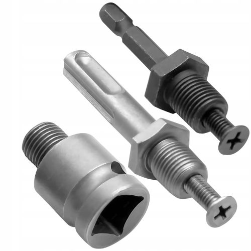 UCHWYT WIERTARSKI GŁOWICA 0.8-10mm GŁÓWKA ADAPTER HEX SDS PLUS KWADRAT 1/2