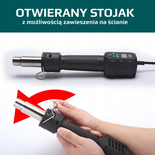 MOCNA SPAWARKA DO PLASTIKU SPOIW LUTOWNICA OPALARKA YIHUA 8858-IV + 3 DYSZE