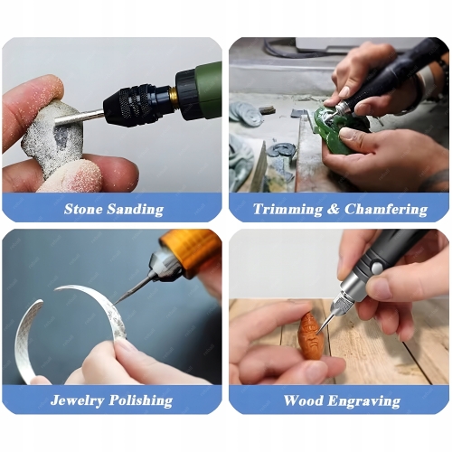 AKCESORIA DO MINI SZLIFIERKI MULTI KOŃCÓWKI FREZY DIAMENTOWE DO PAZNOKCI 30