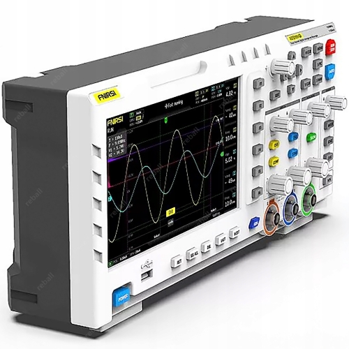 OSCYLOSKOP CYFROWY DWUKANAŁOWY FNIRSI 1014D 2x100MHz Z GENERATOREM DDS