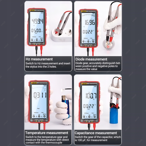 MULTIMETR CYFROWY AUTOMATYCZNY MIERNIK PRĄDU NAPIĘCIA ANENG 681A PRO MAX
