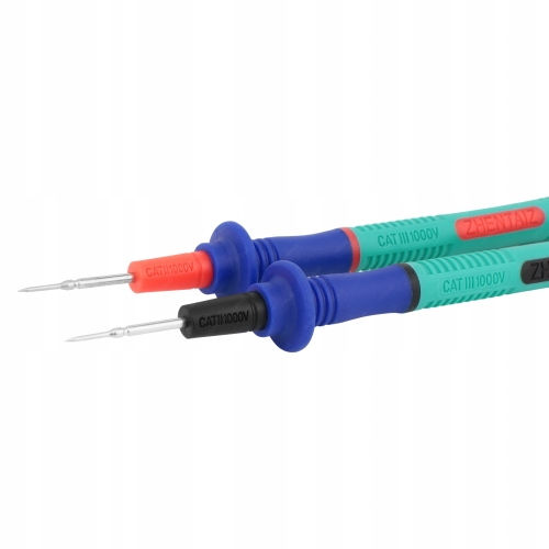 SILIKONOWE PRZEWODY MIERNIKA MULTIMETRU KABLE POMIAROWE SZPILKA 1000V 20A