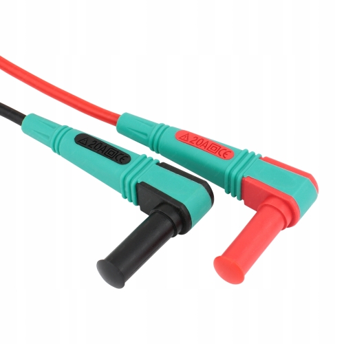 SILIKONOWE PRZEWODY MIERNIKA MULTIMETRU KABLE POMIAROWE SZPILKA 1000V 20A