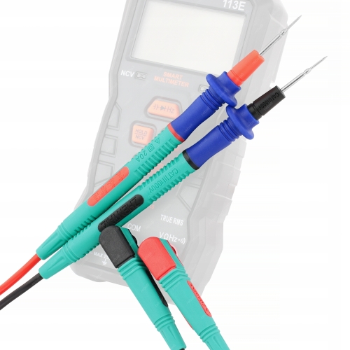 SILIKONOWE PRZEWODY MIERNIKA MULTIMETRU KABLE POMIAROWE SZPILKA 1000V 20A