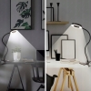 LAMPA LED Z LUPĄ UCHWYTEM DO STOŁU PIERŚCIENIOWA SERWISOWA 10W USB RT0371
