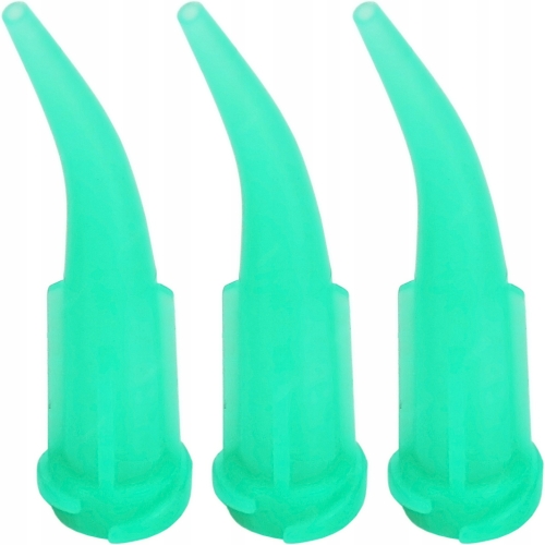 3szt IGŁA DOZOWNICZA PLASTIKOWA 18G 1,27mm ZAG