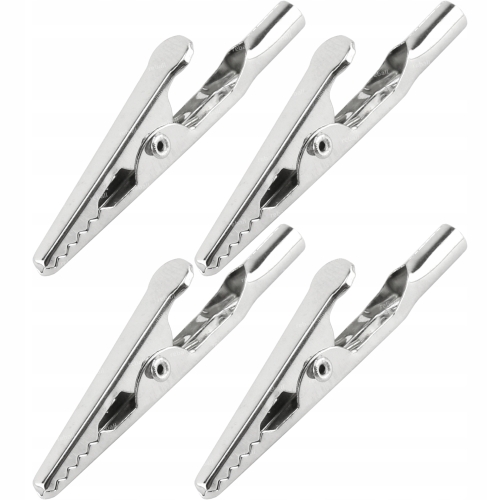 4SZT KROKODYLEK NIEIZOLOWANY 50mm ŻABKA BANAN 4mm