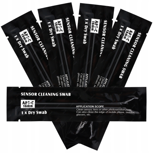 ZESTAW DO CZYSZCZENIA OBIEKTYWÓW OPTYKI SENSORÓW MATRYCY APS-C 16mm RT0411