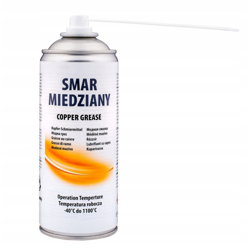 SMAR MIEDZIANY WIELOZADANIOWY W SPRAYU DO TEMPERATURY 1100C 400ml