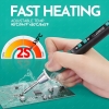 ZESTAW LUTOWNICA CYFROWA YIHUA 928D-IV USB-C 5 GROTÓW ODSYSACZ FLUX PINCETA