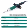 ZESTAW LUTOWNICA CYFROWA YIHUA 928D-IV USB-C 5 GROTÓW ODSYSACZ FLUX PINCETA