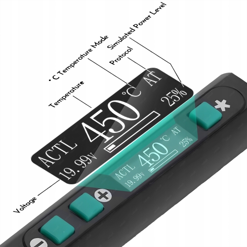 ZESTAW LUTOWNICA CYFROWA YIHUA 928D-IV USB-C 5 GROTÓW ODSYSACZ FLUX PINCETA