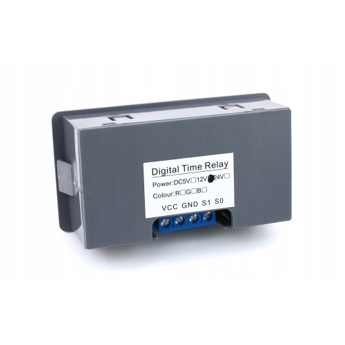 PRZEKAŹNIK CZASOWY 999s/m/h TIMER WYŁĄCZNIK RT0156